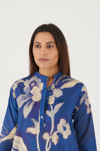 Chicory Cotton Kurta Set