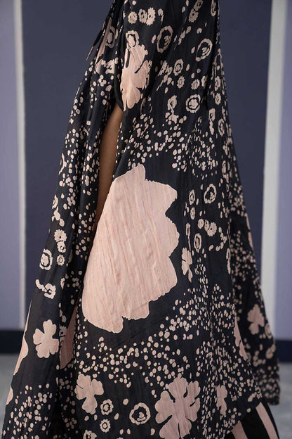 Ophelia Black Kaftan Set