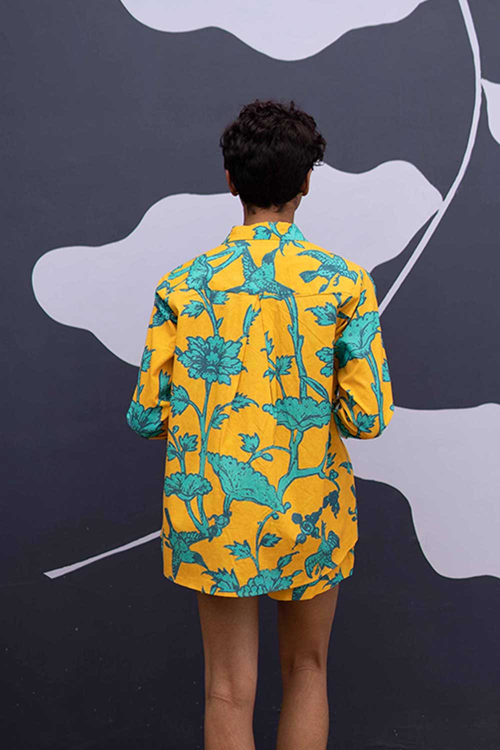 Maui Yellow Co-ord Shirt and Shorts