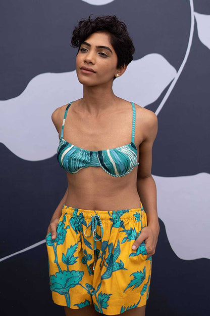 Maui Yellow Co-ord Shirt and Shorts