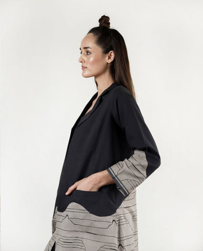 RELAXED WAVES CO-ORD SET OF 3