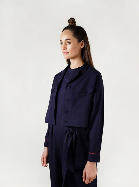 FLUID MOON CROP JACKET