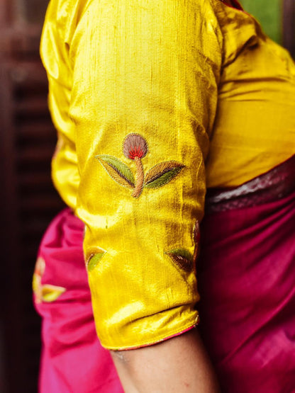 Tiya Pakhi and Flowers